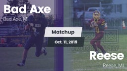 Matchup: Bad Axe vs. Reese  2019