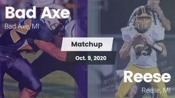 Matchup: Bad Axe vs. Reese  2020