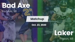 Matchup: Bad Axe vs. Laker  2020