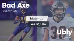 Matchup: Bad Axe vs. Ubly  2020