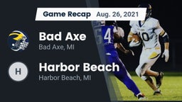 Recap: Bad Axe  vs. Harbor Beach  2021