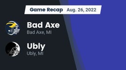 Recap: Bad Axe  vs. Ubly  2022