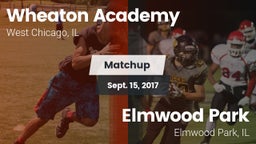 Matchup: Wheaton Academy vs. Elmwood Park  2017