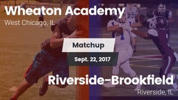 Matchup: Wheaton Academy vs. Riverside-Brookfield  2017