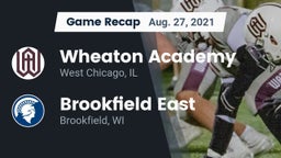 Recap: Wheaton Academy  vs. Brookfield East  2021