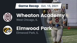 Recap: Wheaton Academy  vs. Elmwood Park  2021