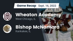 Recap: Wheaton Academy  vs. Bishop McNamara  2022