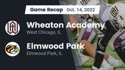 Recap: Wheaton Academy  vs. Elmwood Park  2022