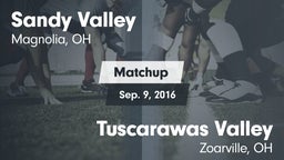 Matchup: Sandy Valley vs. Tuscarawas Valley  2016