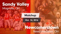 Matchup: Sandy Valley vs. Newcomerstown  2016