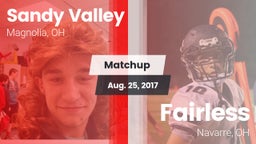 Matchup: Sandy Valley vs. Fairless  2017