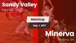 Matchup: Sandy Valley vs. Minerva  2017