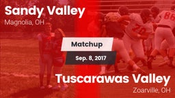 Matchup: Sandy Valley vs. Tuscarawas Valley  2017