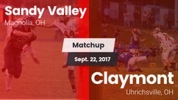 Matchup: Sandy Valley vs. Claymont  2017