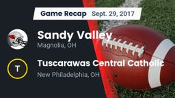 Recap: Sandy Valley  vs. Tuscarawas Central Catholic  2017