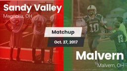 Matchup: Sandy Valley vs. Malvern  2017