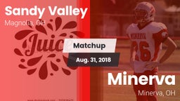 Matchup: Sandy Valley vs. Minerva  2018