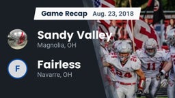 Recap: Sandy Valley  vs. Fairless  2018