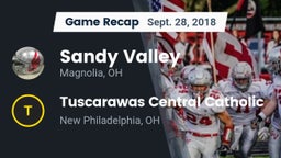 Recap: Sandy Valley  vs. Tuscarawas Central Catholic  2018