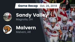 Recap: Sandy Valley  vs. Malvern  2018