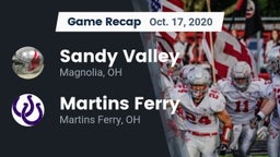 Recap: Sandy Valley  vs. Martins Ferry  2020