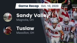 Recap: Sandy Valley  vs. Tuslaw  2020