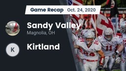 Recap: Sandy Valley  vs. Kirtland 2020