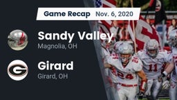 Recap: Sandy Valley  vs. Girard  2020