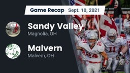 Recap: Sandy Valley  vs. Malvern  2021