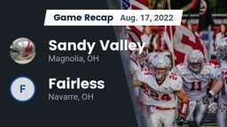 Recap: Sandy Valley  vs. Fairless  2022