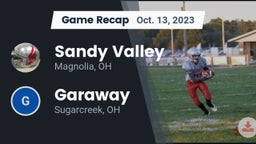 Recap: Sandy Valley  vs. Garaway  2023