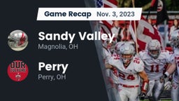 Recap: Sandy Valley  vs. Perry  2023
