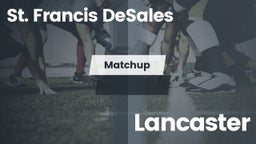 Matchup: St. Francis de Sales vs. Lancaster  - Boys Varsity Football 2016