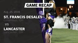 Recap: St. Francis DeSales  vs. Lancaster  2016