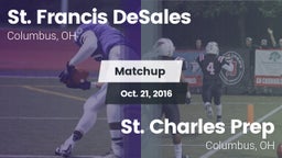 Matchup: St. Francis de Sales vs. St. Charles Prep 2016