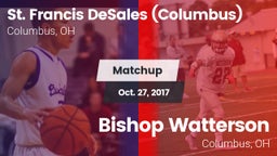 Matchup: St. Francis DeSales vs. Bishop Watterson  2017