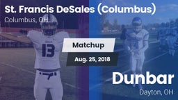 Matchup: St. Francis DeSales vs. Dunbar  2018