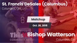 Matchup: St. Francis DeSales vs. Bishop Watterson  2018