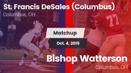 Matchup: St. Francis DeSales vs. Bishop Watterson  2019