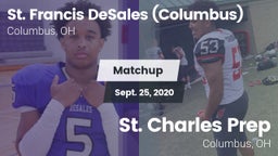 Matchup: St. Francis DeSales vs. St. Charles Prep 2020