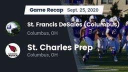Recap: St. Francis DeSales  (Columbus) vs. St. Charles Prep 2020