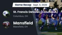 Recap: St. Francis DeSales  (Columbus) vs. Mansfield  2020
