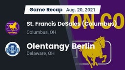 Recap: St. Francis DeSales  (Columbus) vs. Olentangy Berlin  2021