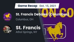 Recap: St. Francis DeSales  (Columbus) vs. St. Francis  2021