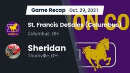 Recap: St. Francis DeSales  (Columbus) vs. Sheridan  2021