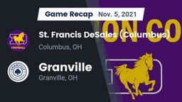 Recap: St. Francis DeSales  (Columbus) vs. Granville  2021