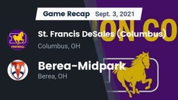 Recap: St. Francis DeSales  (Columbus) vs. Berea-Midpark  2021