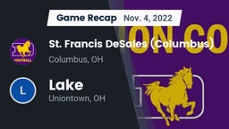 Recap: St. Francis DeSales  (Columbus) vs. Lake  2022
