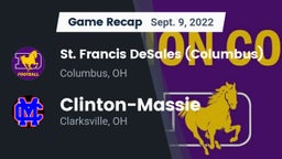 Recap: St. Francis DeSales  (Columbus) vs. Clinton-Massie  2022
