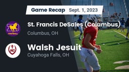 Recap: St. Francis DeSales  (Columbus) vs. Walsh Jesuit  2023